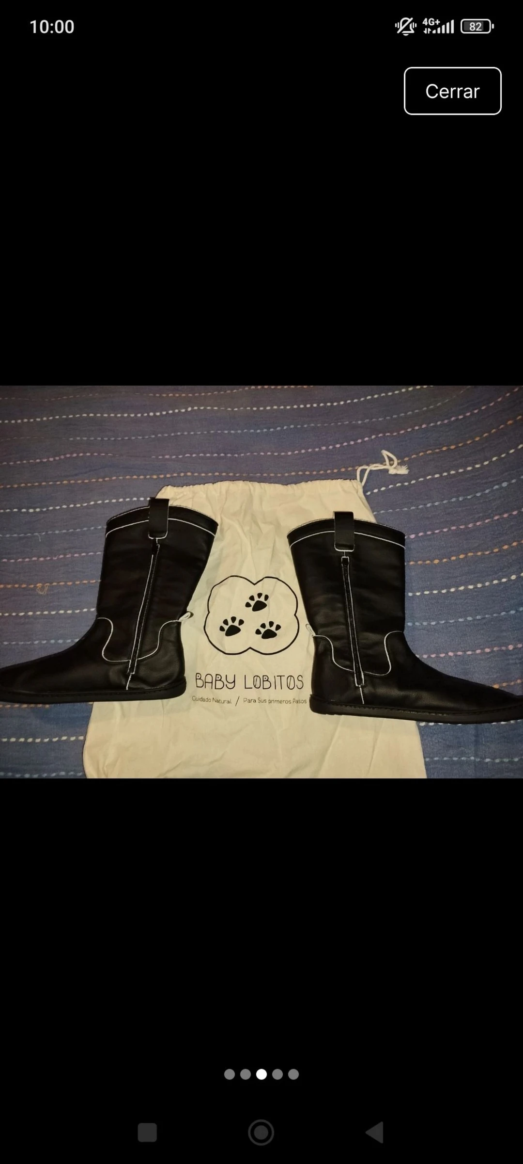 Vegan mid-calf barefoot boots size 40 – photo 5